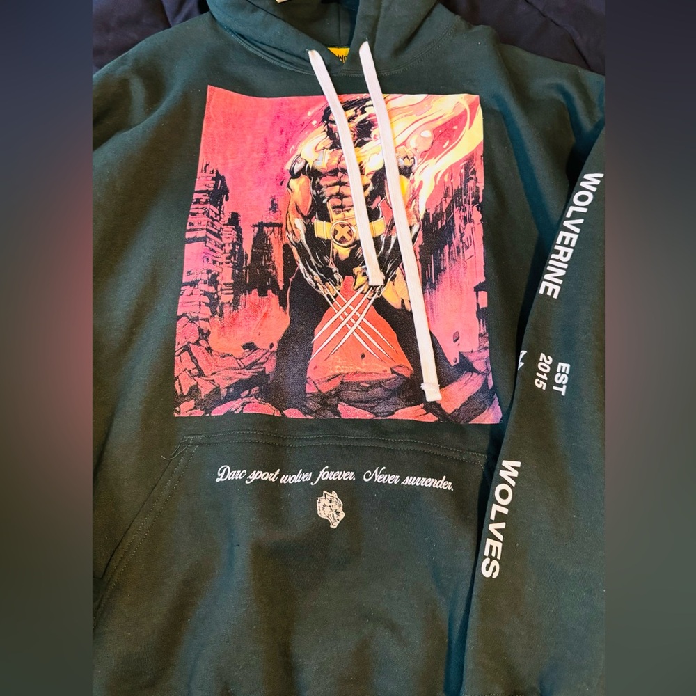 Darc sport Wolverine Graphic Hoodie - Green